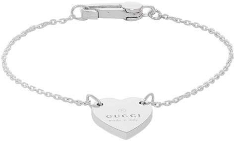 gucci heart ri g|Gucci heart bracelet with trademark.